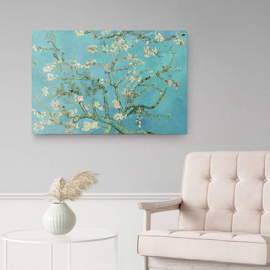 Reinders! Artprint op hout Decoratief paneel 60x90 Van Gogh amandelbloesem - Foto 2