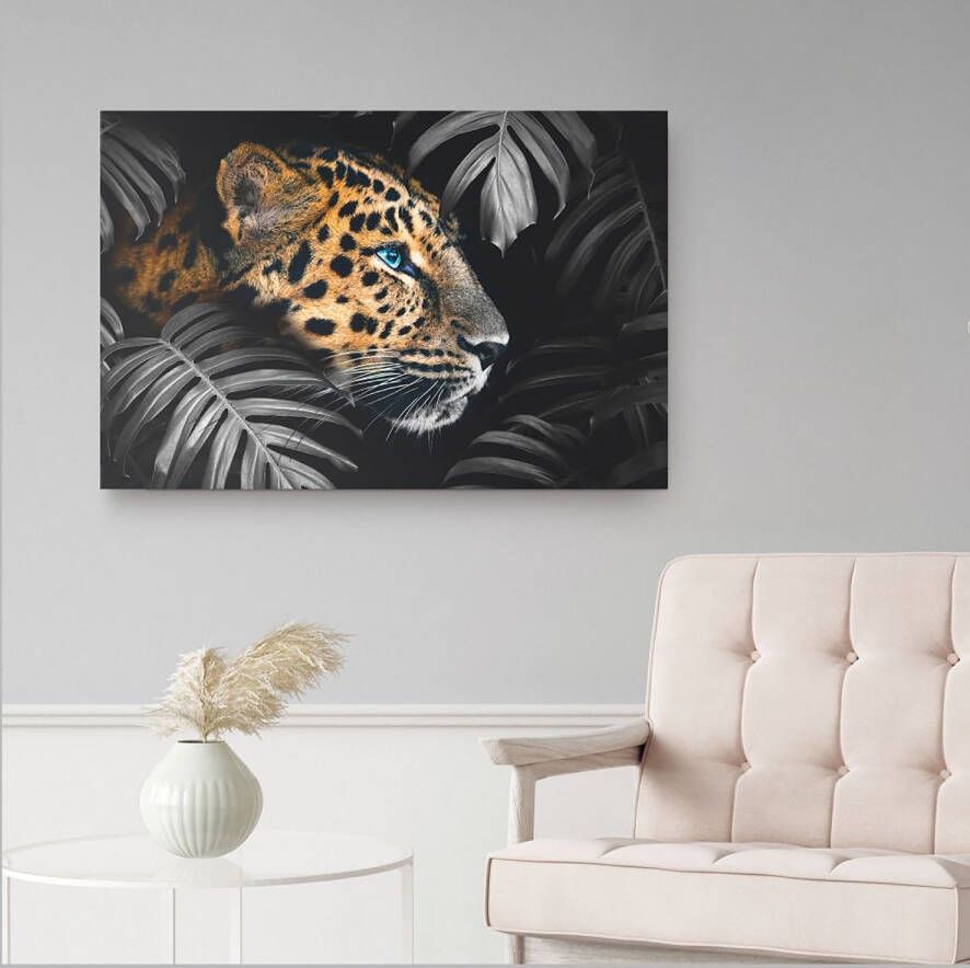 Reinders! Artprint luipaard Jungle plant diermotief - Foto 2