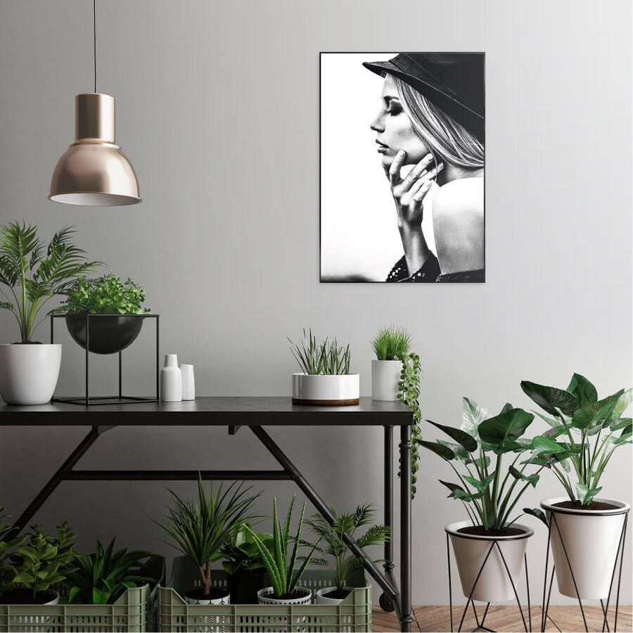 Reinders! Artprint Slim Frame Black 50x70 Female Profile - Foto 1