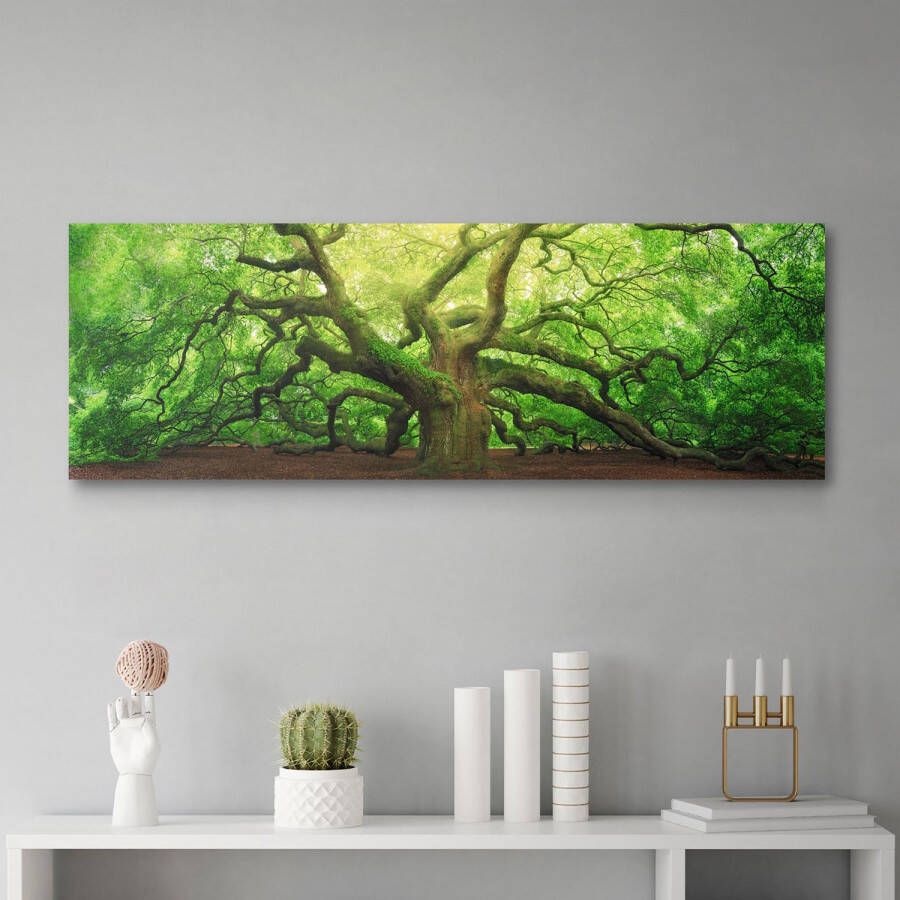 Reinders! Artprint op hout Deco-block 40x118 Old Oak