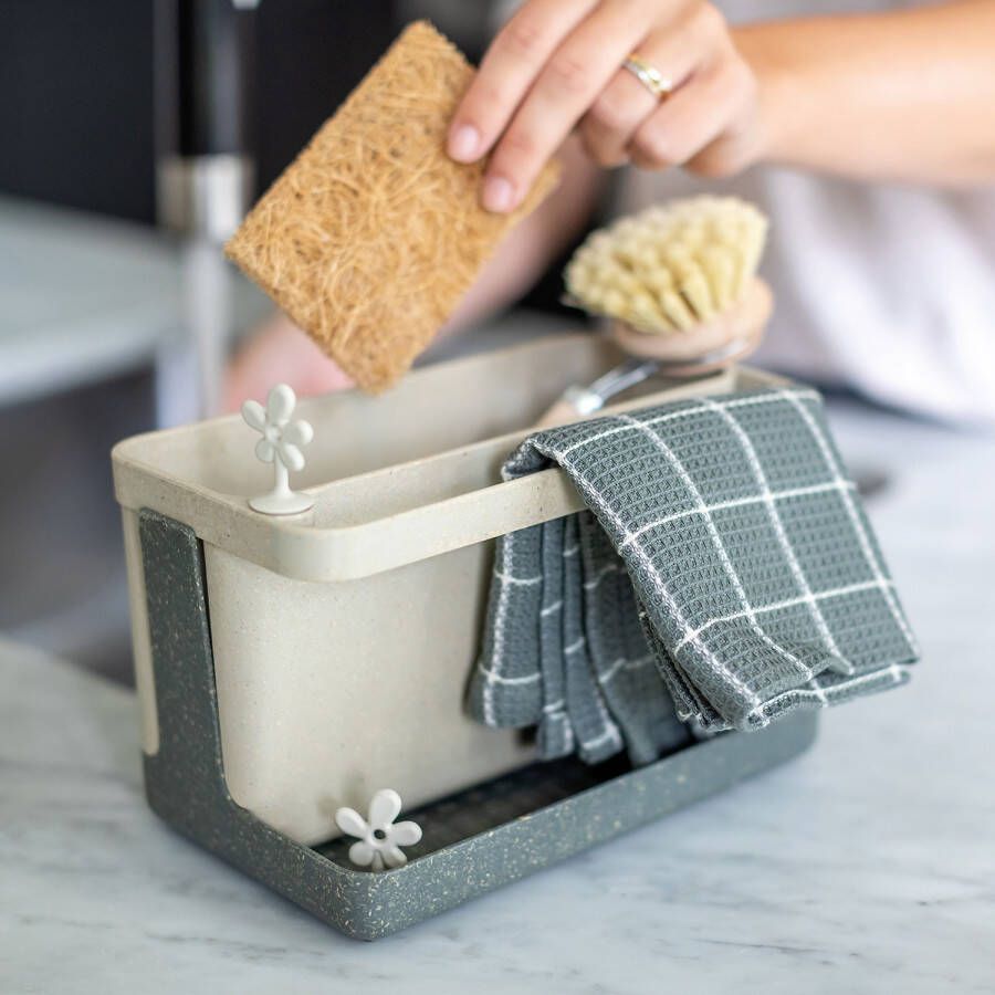 Koziol Gootsteenorganizer Organic Zand Beige | Park It