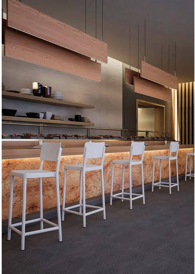 Home24 Barstoelen Lisboa II(set van 2 ) Blanke Design - Foto 2