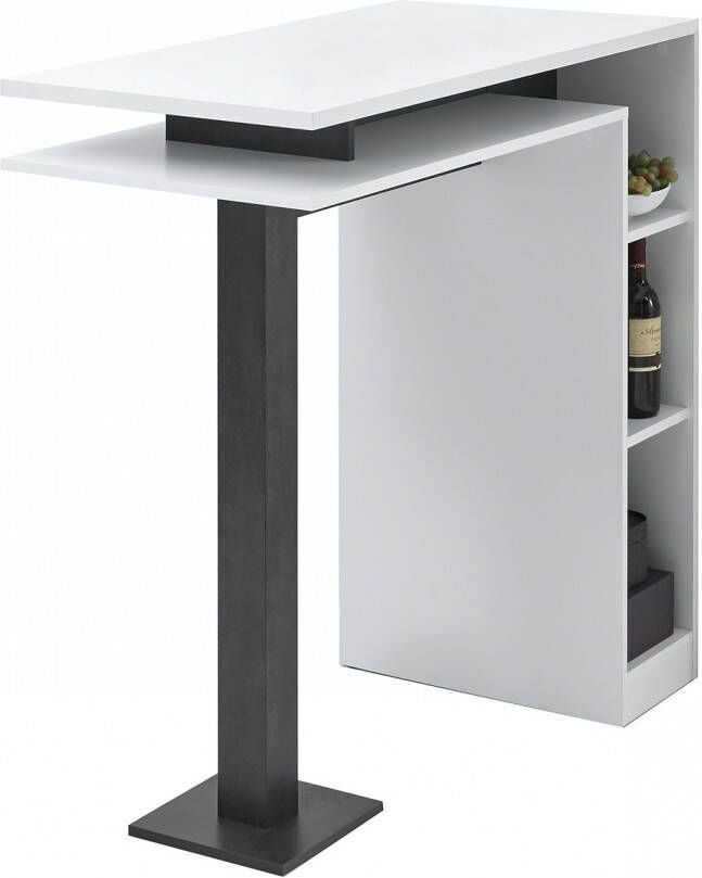 OTTO Stolkom Bartafel Bay wit tafel met opbergruimte - Foto 4