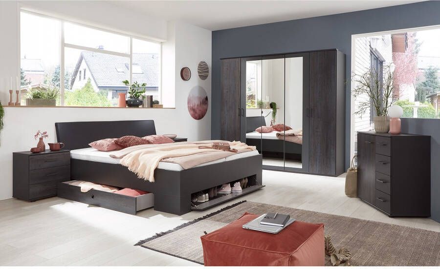 Wimex Ledikant met bergruimte Kopenhagen met bedladen en bergruimte in het voetbord