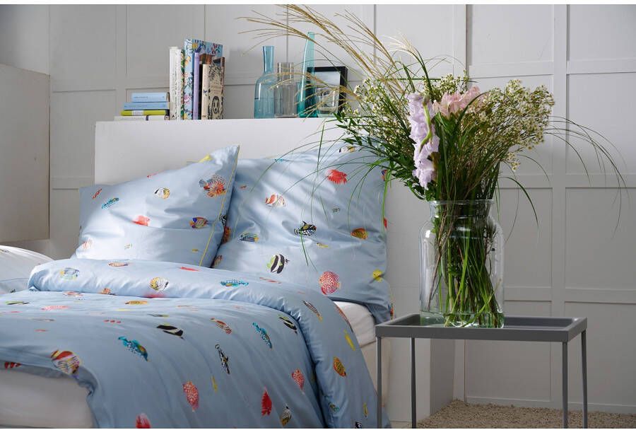 APELT Overtrekset Fidshi cool visdesign haalt de stille oceaan in je slaapkamer (2-delig)