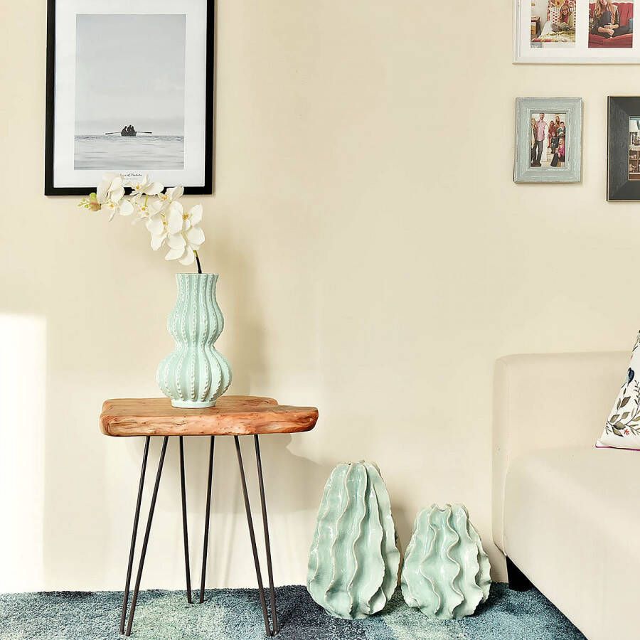 Floraya Bijzettafel Woody 1 Cederhout 45x45x52 cm(LxBxH) Maximaal draagvermogen 20KG