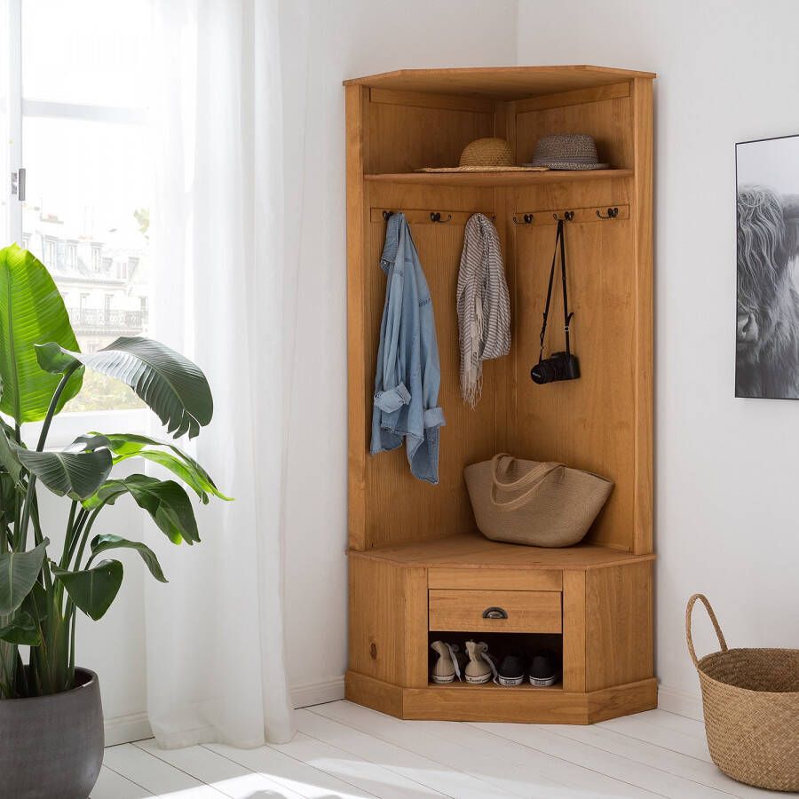 Home24 Compacte hoekgarderobe Neely Maison Belfort