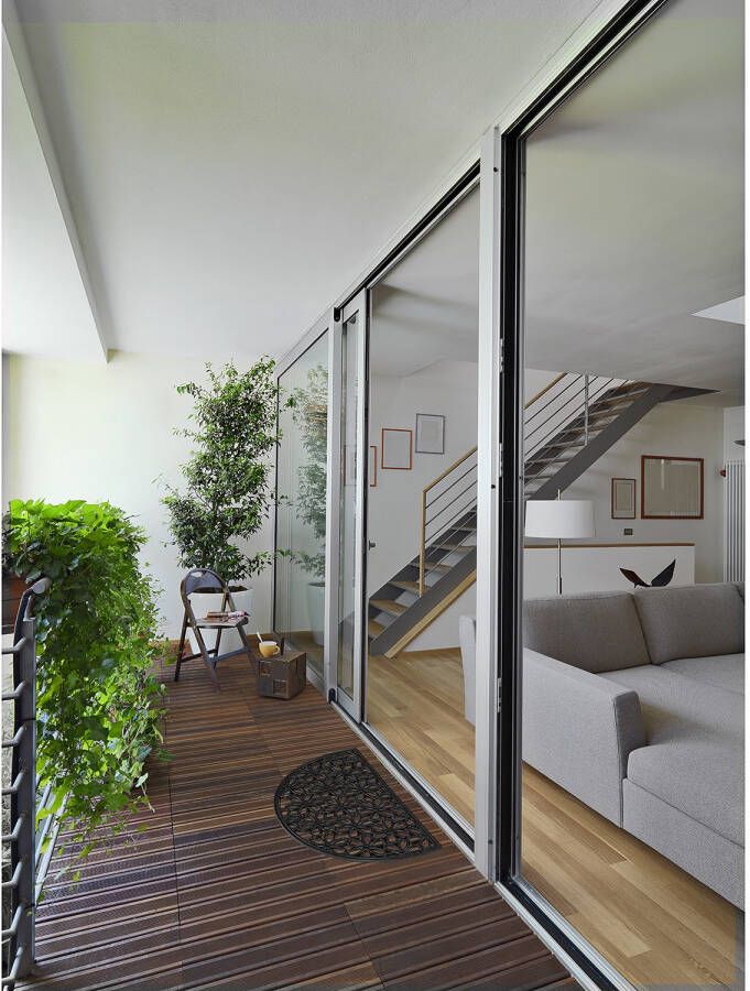 Andiamo Mat Nabucco 1 Rubber voetmatten gietijzer look geschikt voor binnen en buiten