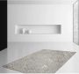 Kayoom Beige Grijs vloerkleed 160x230 cm A-symmetrisch patroon Geruit Modern - Thumbnail 2