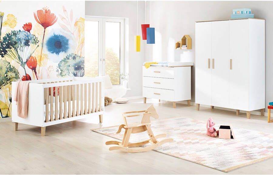 Pinolino Kinderkledingkast Lumi groot 3-deurs made in europe - Foto 2