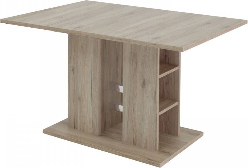 Hela EMOB Eettafel Effi 120 160x80 cm-lichte Sanremo eik Keukentafels Bruin Spaanplaat Keukentafels Op voorraad - Foto 10