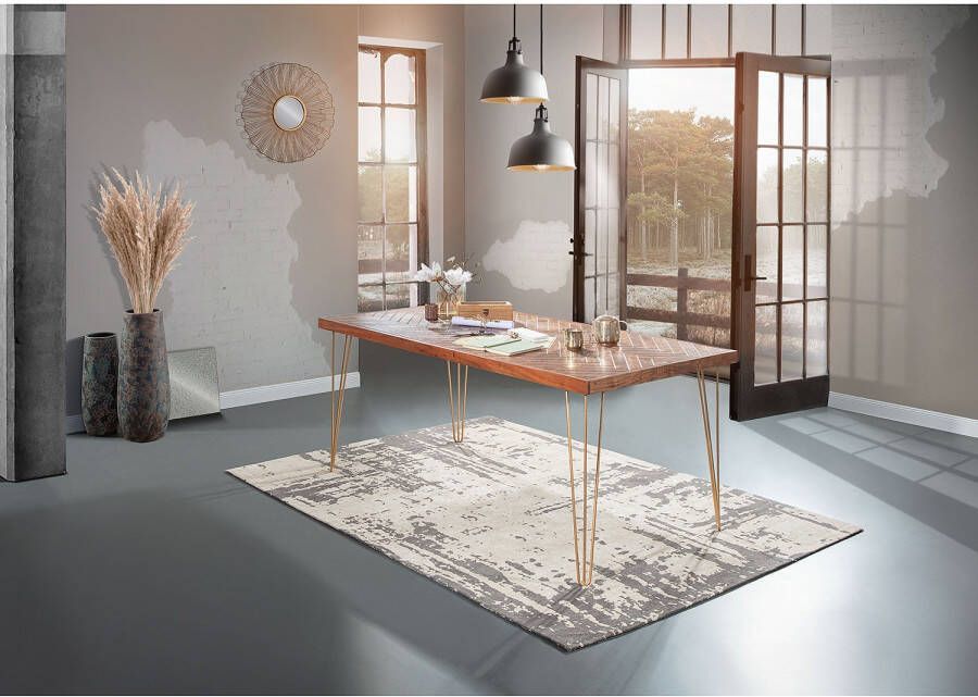 Home24 Eettafel Jamelda Red Living
