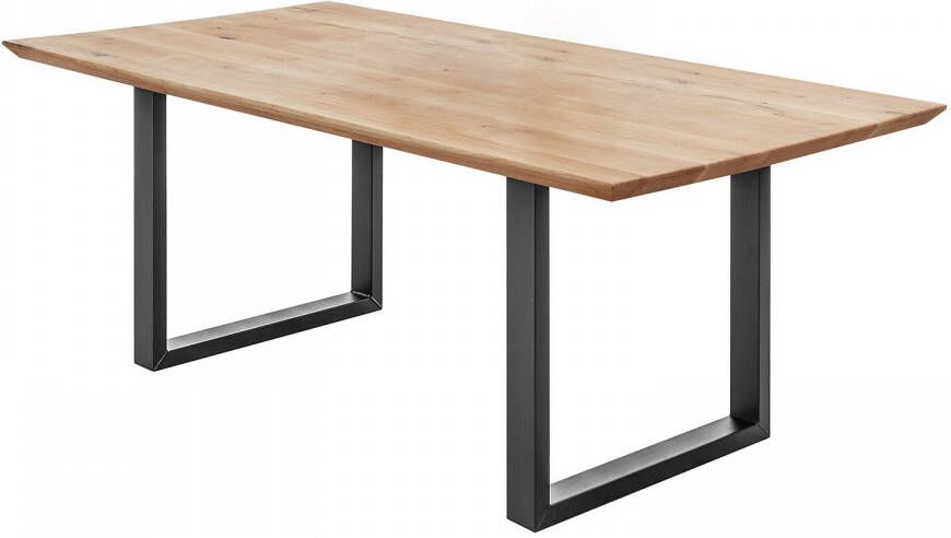 OTTO Stolkom Eettafel Bennet Eik massief hout tafel met Zwitserse rand - Foto 11