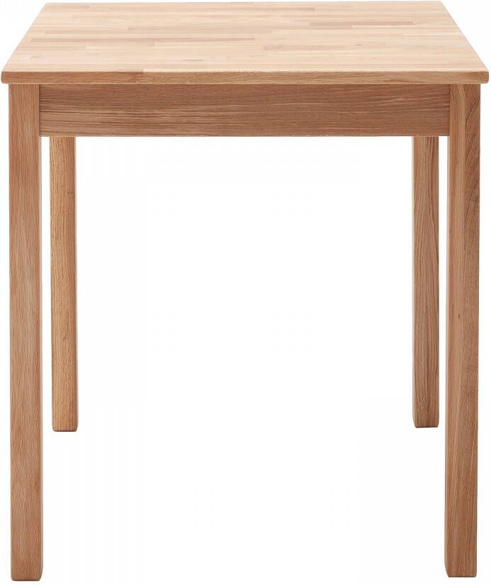 MCA living Eettafel Alfons Massief houten tafel in geolied wildeiken belastbaar tot 50 kg - Foto 6