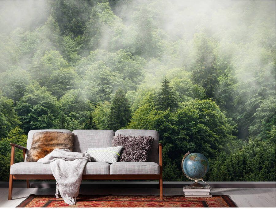 Komar Vliesbehang Digitale print vlies Forest Land Afmeting 400 x 250 cm (1 stuk)