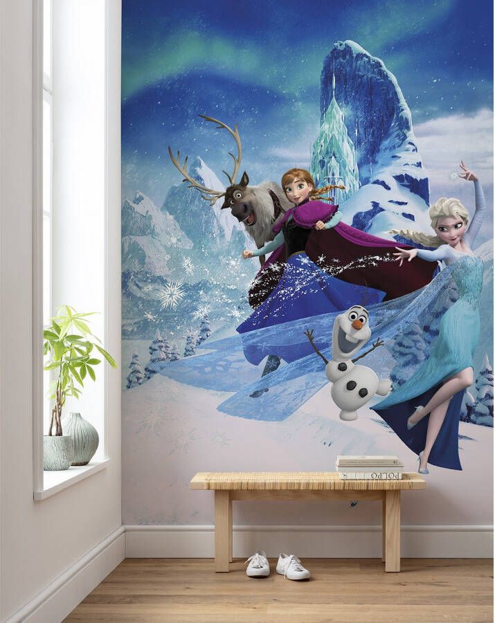 Komar Vliesbehang Frozen Elsa's Magic 200x280 cm (breedte x hoogte) (1 stuk) - Foto 1