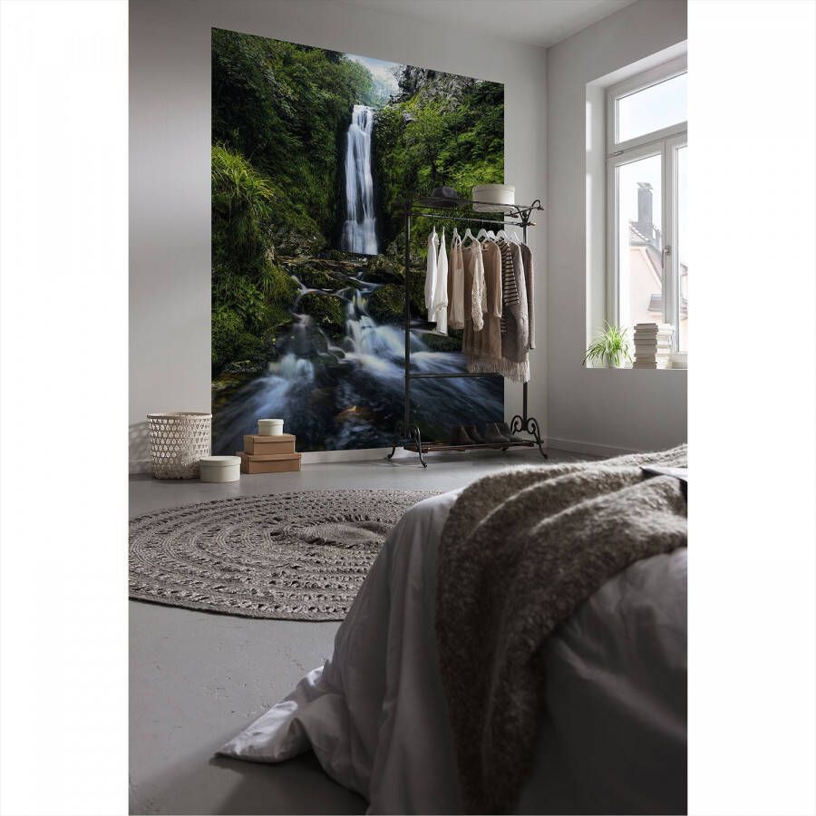 Komar Vliesbehang Digitale print vlies Glenevin Falls Afmeting 200 x 250 cm (1 stuk)