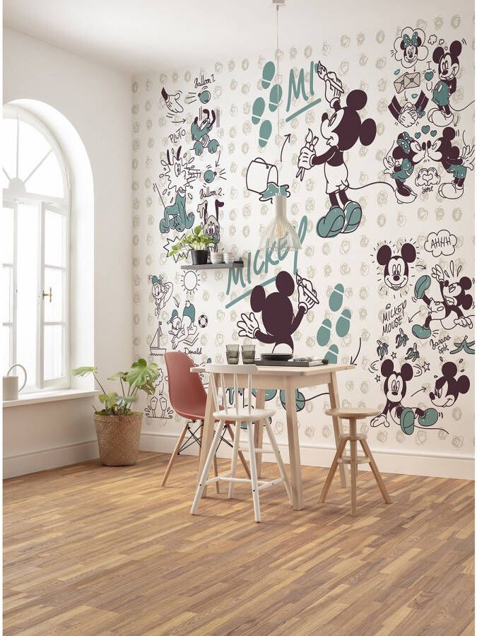 Komar Vliesbehang Digitale print vlies Mickey and Friends Afmeting 350 x 280 cm (set) - Foto 4