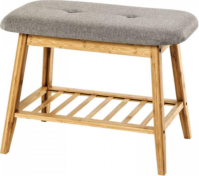 Haku Zitbank met opbergrek 60 x 30 x 44 cm Bamboedesign - Foto 2