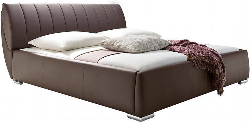 Meise EMOB Bed met opbergruimte Davos 180x200 bruin Gestoffeerde tweepersoonsbedden Bruin Hout; Kunstleer; Spaanplaat Gestoffeerde tweepersoonsbedden Tweepersoons Normaal bed Op voorraad - Foto 9