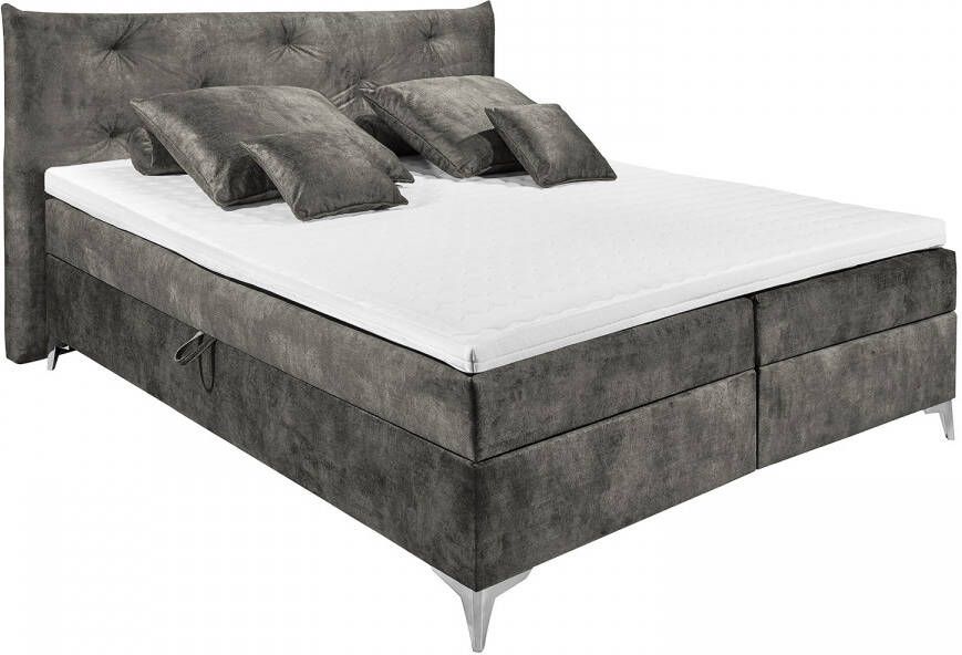Home24 Gestoffeerd bed Retford loftscape