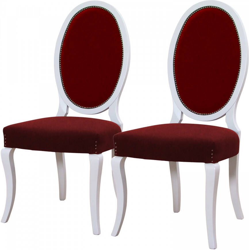 Home24 Gestoffeerde stoel Altona(set van 2 ), Velvet Studio online kopen