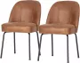 Home24 Gestoffeerde stoel Cera III(set van 2 ) Red Living - Thumbnail 3