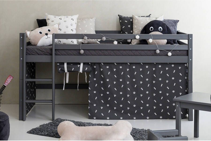 Hoppekids ECO Dream My Color halfhoogslaper 90x200cm Smoked Pearl