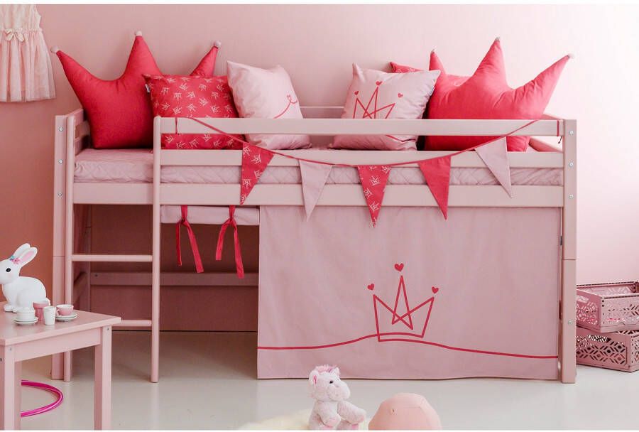 Hoppekids ECO Dream My Color halfhoogslaper 90x200cm Bleekroze