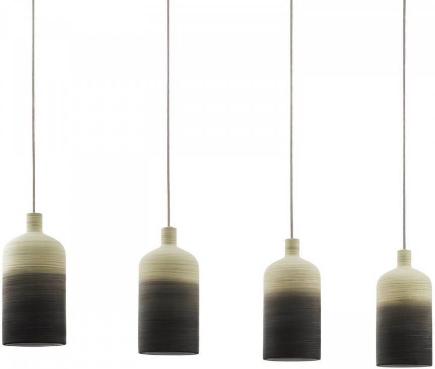 EGLO hanglamp Azbarren 4-lichts beige grijs Leen Bakker - Foto 1