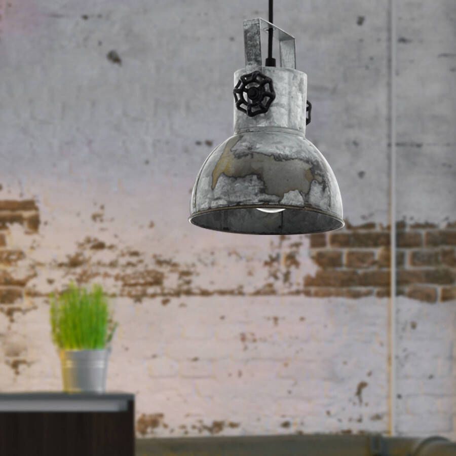 EGLO hanglamp Barnstaple grijs zwart Leen Bakker - Foto 1