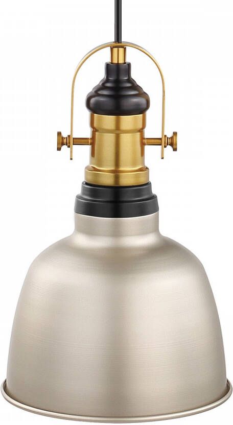 EGLO  Vintage Gilwell - Hanglamp - 1 Lichts - Champagne  Brons  Zwart - Foto 2