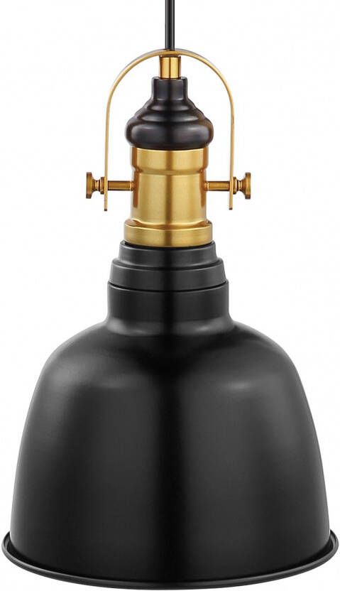 EGLO hanglamp Gilwell zwart bronskleurig - Foto 2