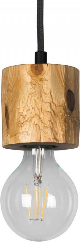 SPOT Light Hanglamp PINO Hanglamp natuurproduct van massief hout duurzaam kabel in te korten - Foto 2