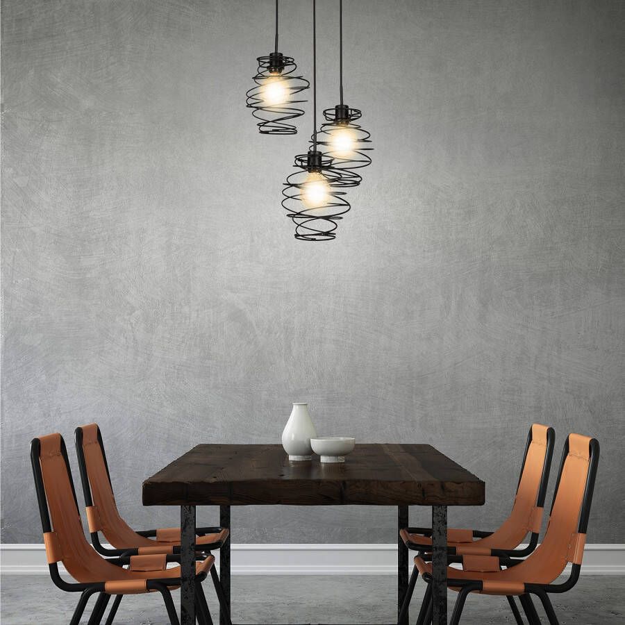 Briloner Leuchten Led-hanglamp Swirl