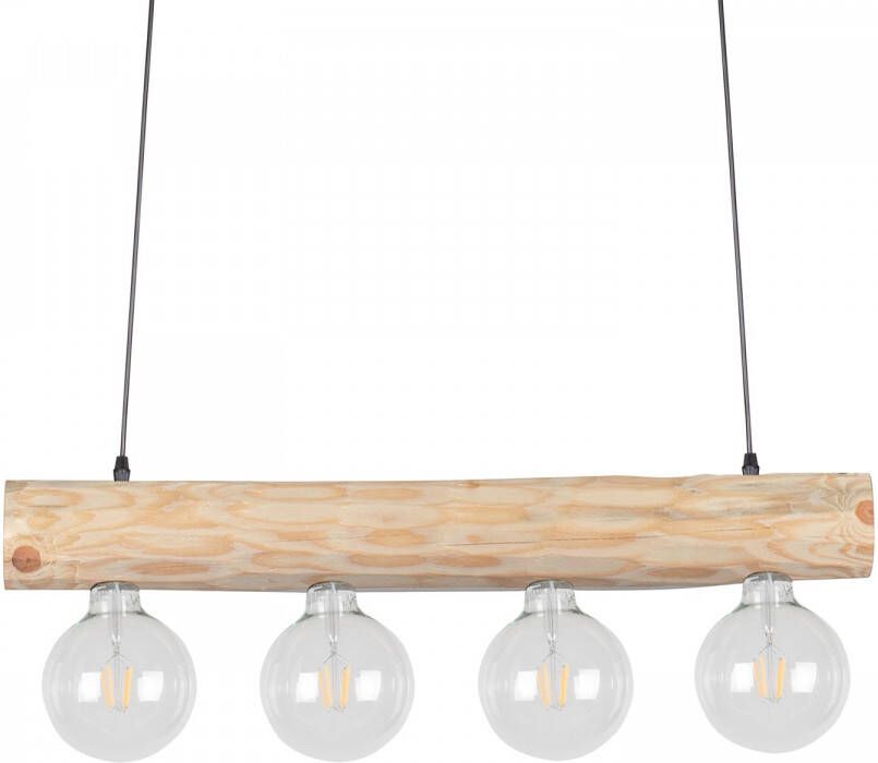 SPOT Light Hanglamp TRABO SIMPLE Hanglamp houten balk van massief grenenhout Ø 8-12 cm - Foto 3