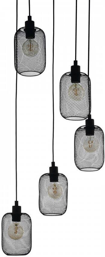 EGLO  Wrington - Hanglamp - E27 - Ø 54 cm - Zwart