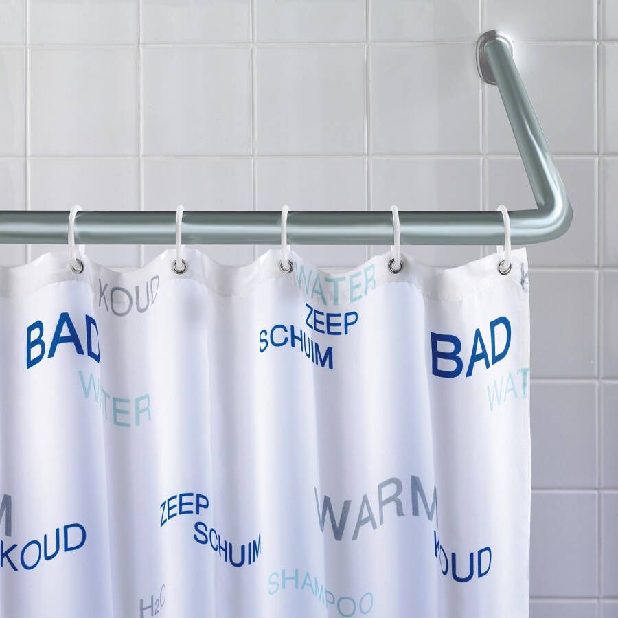 Wenko Hoekstang Universal extra stark Chroom op verschillende manieren te monteren - Foto 3