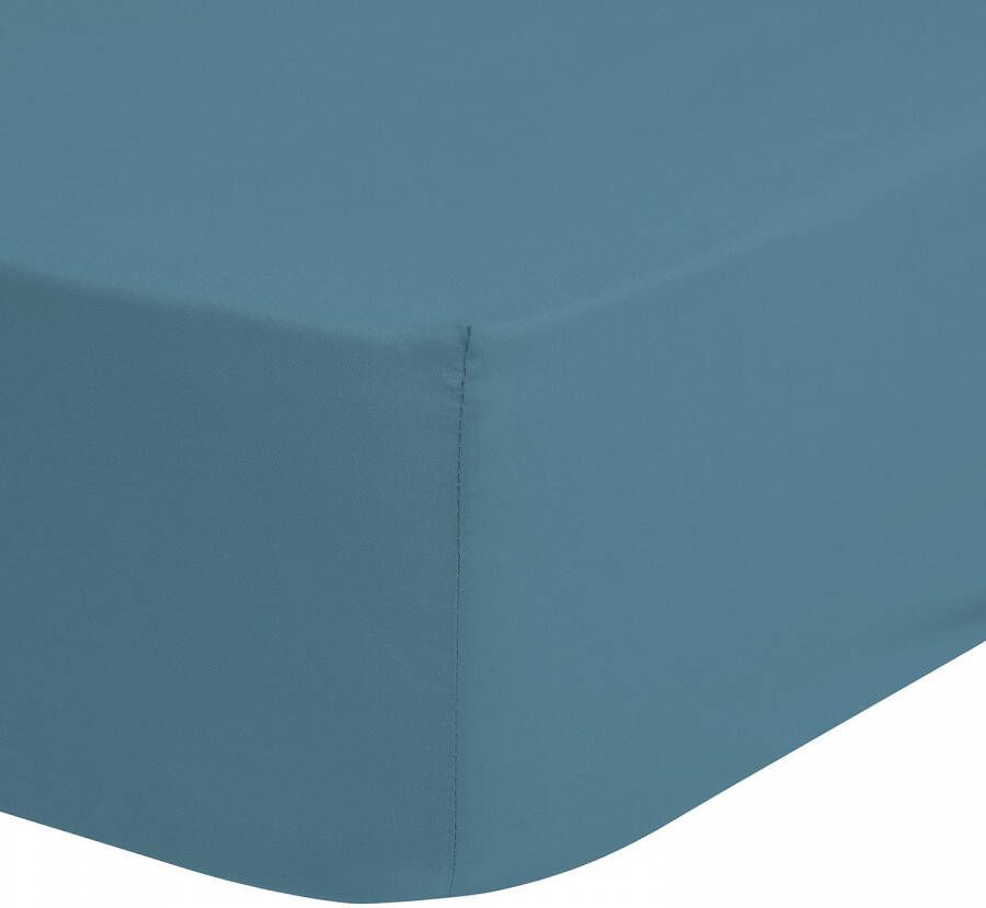Good morning Hoeslaken Renforcé 100% katoen renforcé volledige elastiek tot 25 cm hoogte 80x200 wit (1 stuk) - Foto 1