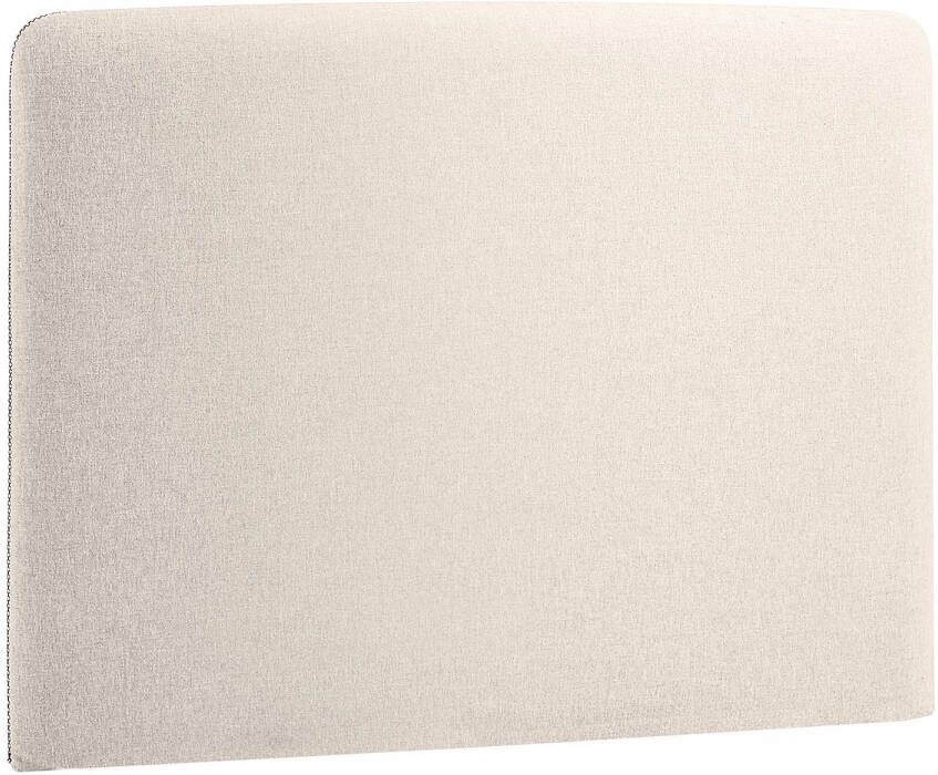 Kave Home Dyla hoofdbord met afneembare hoes in beige voor bedden van 90 cm - Foto 2