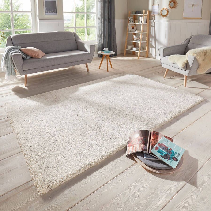 Elle Decor berber vloerkleed passion cream 160 x 230 cm- 160 x 230 cm (M) Katoen Polyester