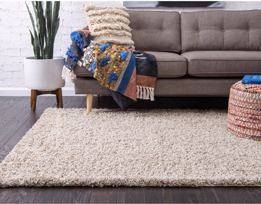 Myflair Möbel & Accessoires Hoogpolig vloerkleed Shaggy Shag MAGAZIJNOPRUIMING! geweven unikleurig ideaal in de woonkamer & slaapkamer