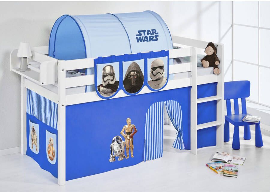 Lilokids Halfhoogslaper Star Wars Blauw met tent - Foto 2