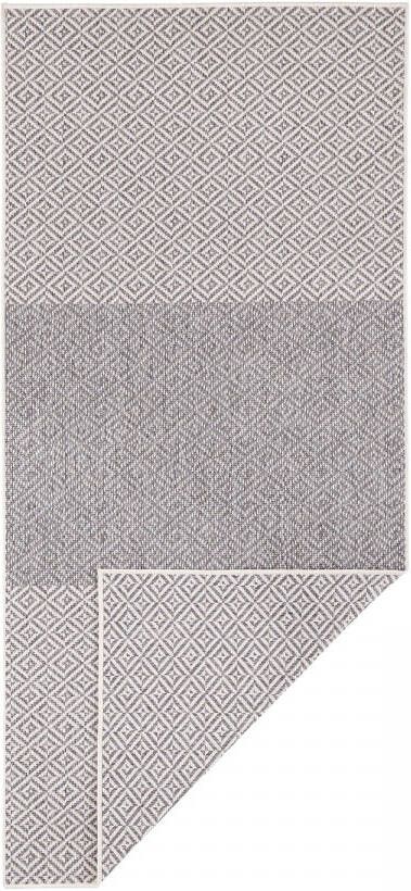Northrugs Binnen & buiten vloerkleed Borneo taupe 80x350 cm - Foto 2