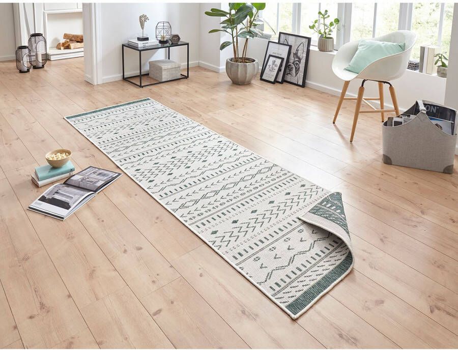HANSE Home Vloerkleed Kuba omkeerbaar tapijt Binnen- en buitengebruik weerbestendig balkon loper woonkamer waterbestendig - Foto 7