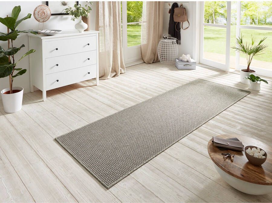 BT Carpet Loper sisal-look binnen & buiten Nature lichtgrijs 80x250 cm - Foto 3