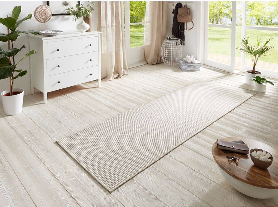 BT Carpet Loper sisal-look binnen & buiten Nature ivoor 80x250 cm - Foto 3