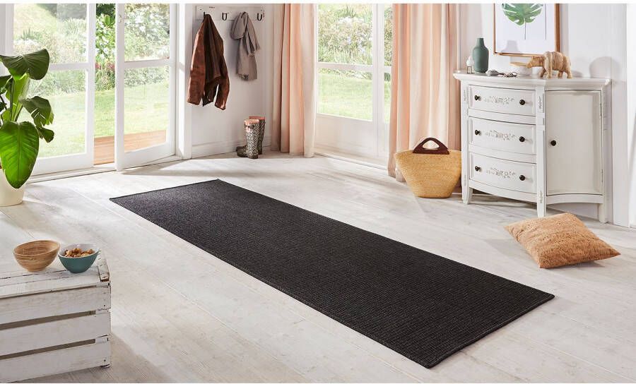 HANSE Home Loper Nature in- en outdoor Vloerkleed weerbestendig balkon hal woonkamer waterbestendig sisal look - Foto 3