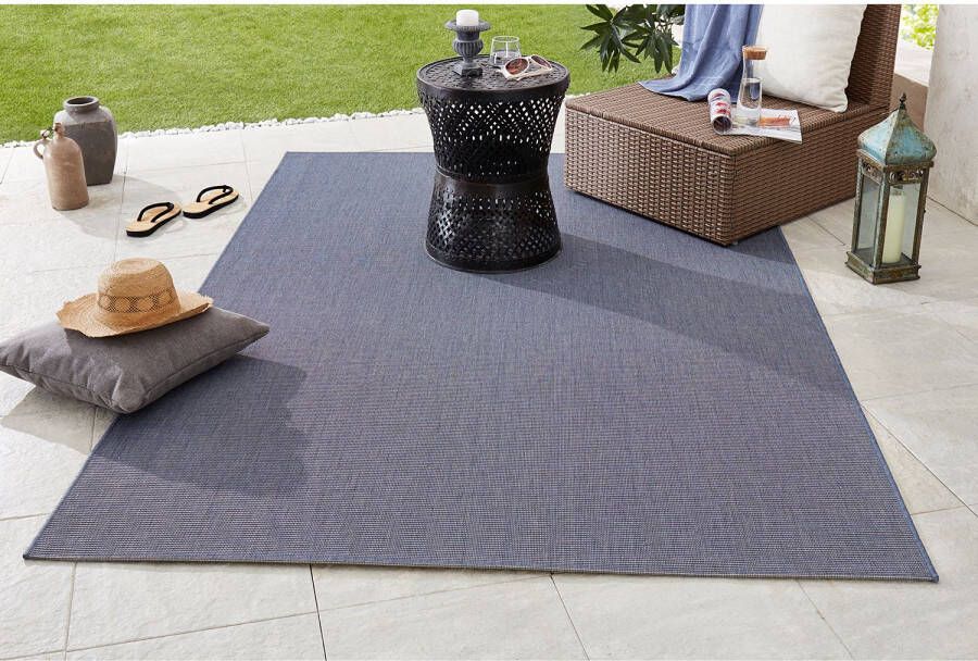 NORTHRUGS Vloerkleed Match Binnen- en buitengebruik kortpolig loper modern effen kleuren woonkamer balkon - Foto 2