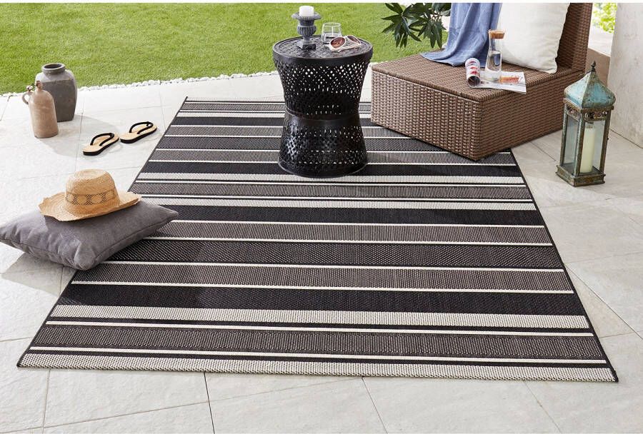 NORTHRUGS Vloerkleed Strap In- & outdoor vloerkleed strepen balkon terras tuin woonkamer - Foto 3